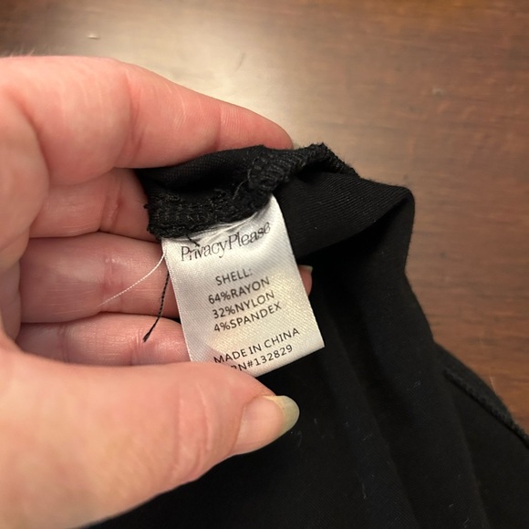 PRIVACY PLEASE Athens Midi Dress in Black - Picture 5 of 5